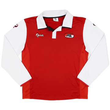 2007-08 AZ Alkmaar Home L/S Shirt - 6/10 - (XXL)