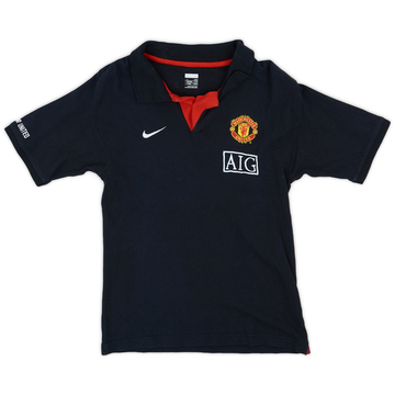 2008-09 Manchester United Nike Polo Shirt - 8/10 - (S)