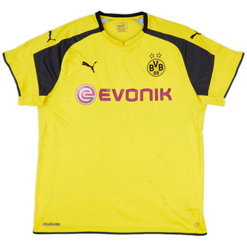 2016-17 Borussia Dortmund Home European Shirt - 5/10 - (XXL)
