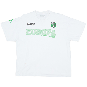 2016-17 Sassuolo Kappa Graphic T-shirt - 6/10 - (XL)