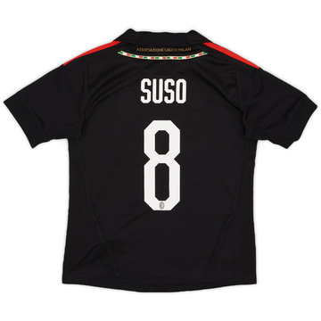 2011-12 AC Milan Third Shirt Suso #8 - 9/10 - (S.Boys)