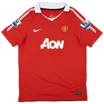 2010-11 Manchester United Home Shirt - 8/10 - (XL.Boys)
