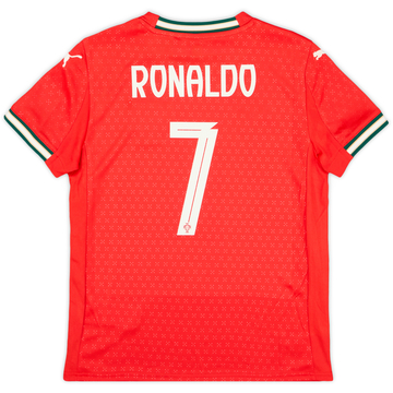 2025-26 Portugal Home Shirt Ronaldo #7 (KIDS)