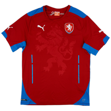 2014-15 Czech Republic Home Shirt - 9/10 - (M)