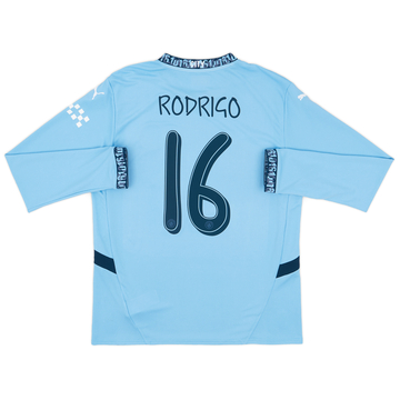 2024-25 Manchester City Home L/S Shirt Rodrigo #16