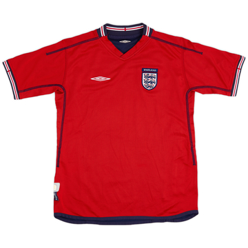 2002-04 England Away Shirt - 6/10 - (XL.Boys)