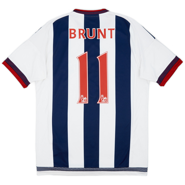 2015-16 West Brom Home Shirt Brunt #11 - 8/10 - (S)