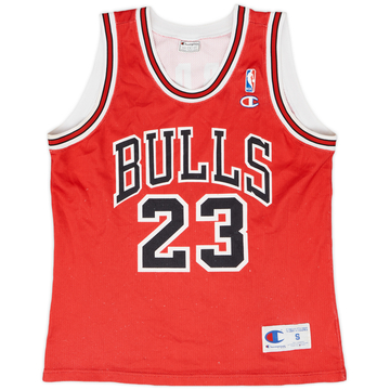 1991-98 Chicago Bulls Jordan #23 Champion Away Jersey - 7/10 - (S)