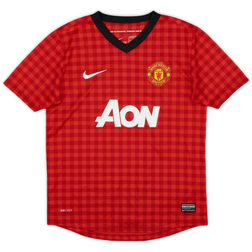 2012-13 Manchester United Home Shirt - 8/10 - (M.Boys)