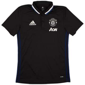 2016-17 Manchester United adidas Polo Shirt - 9/10 - (S)