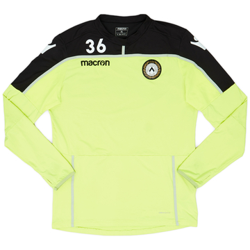 2018-19 Udinese Macron Player Issue Training L/S Shirt #36 - 8/10 - (XL)