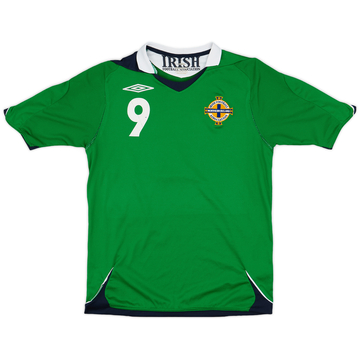 2006-08 Northern Ireland Home Shirt #9 - 5/10 - (S)