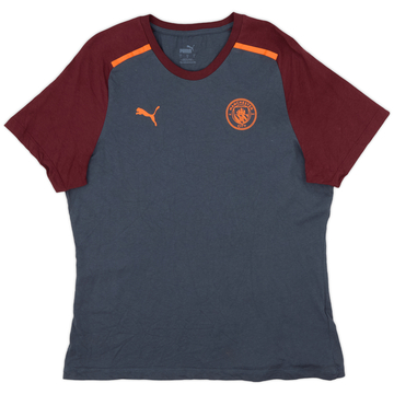 2023-24 Manchester City Puma Leisure Tee - 9/10 - (L)