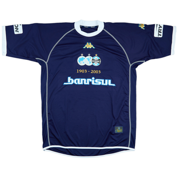 2003 Gremio Centenary Fourth Shirt #10 - 7/10 - (XL)