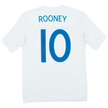 2010-11 England Home Shirt Rooney #10 - 7/10 - (M)