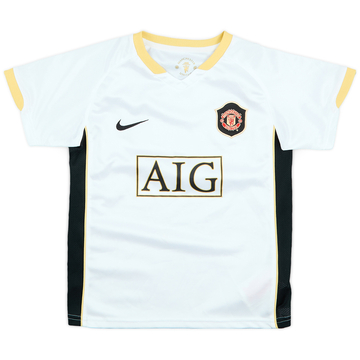 2006-08 Manchester United Away Shirt - 8/10 - (5-6 Years)