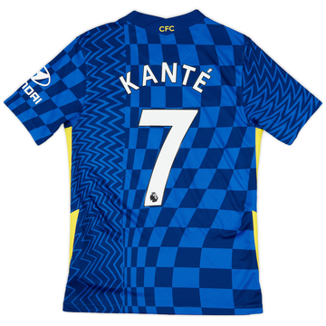 2021-22 Chelsea Home Shirt Kante #7 - 6/10 - (S)