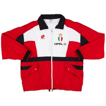 1995-96 AC Milan Lotto Track Jacket - 9/10 - (XXL)