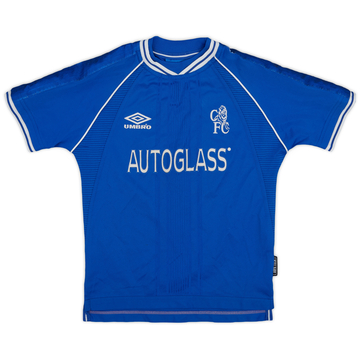 1999-01 Chelsea Home Shirt - 8/10 - (S.Boys)