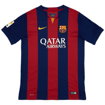 2014-15 Barcelona Home Shirt - 7/10 - (XL.Boys)
