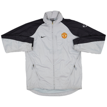 2003-04 Manchester United Nike Hooded Rain Jacket - 6/10 - (M)