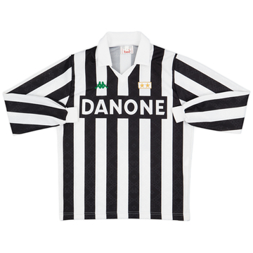 1992-94 Juventus Home L/S Shirt - 8/10 - (M)
