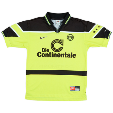 1997-98 Borussia Dortmund Home Shirt - 10/10 - (L.Boys)