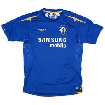 2005-06 Chelsea Centenary Home Shirt - 9/10 - (XL.Boys)