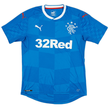 2016-18 Rangers Home Shirt  - 8/10 - (S)