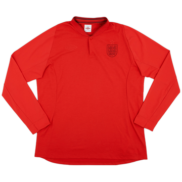 2010-11 England Special Edition Tonal L/S Shirt - 9/10 - (XL)