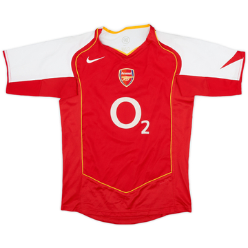 2004-05 Arsenal Home Shirt - 8/10 - (XL.Boys)