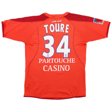 2005-06 Lille Home Shirt Toure #34 - 5/10 - (Women's L)