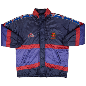 1995-97 Barcelona Kappa Padded Bench Coat - 6/10 - (L)