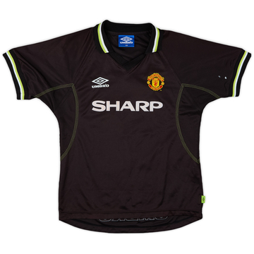 1998-99 Manchester United Third Shirt - 5/10 - (L.Boys)