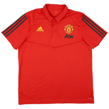 2019-20 Manchester United adidas Polo Shirt - 9/10 - (XL)