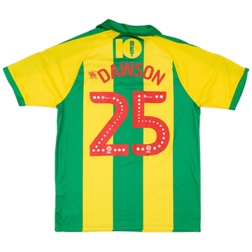 2018-19 West Brom Match Issue Third Shirt Dawson #25