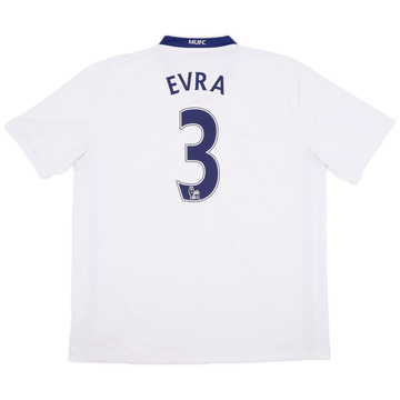 2008-10 Manchester United Away Shirt Evra #3 - 4/10 - (XL)
