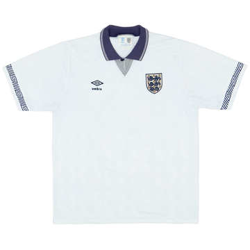1990-92 England Home Shirt - 9/10 - (L)