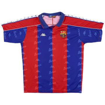 1992-95 Barcelona Home Shirt - 8/10 - (L)