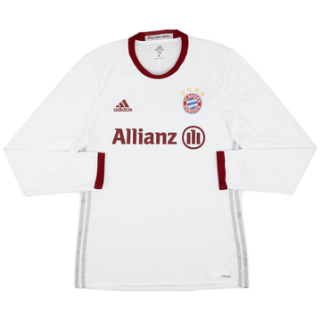 2016-17 Bayern Munich Player Issue Third L/S Shirt - 5/10 - (Women's M/L)