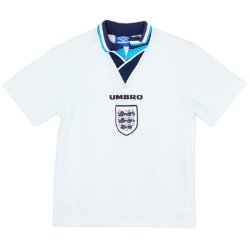 1995-97 England Home Shirt - 7/10 - (L.Boys)