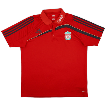 2009-10 Liverpool adidas Polo Shirt - 9/10 - (XL)