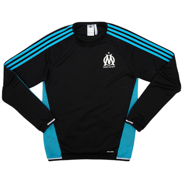 2015-16 Olympique Marseille adidas Sweat Top - 5/10 - (S)