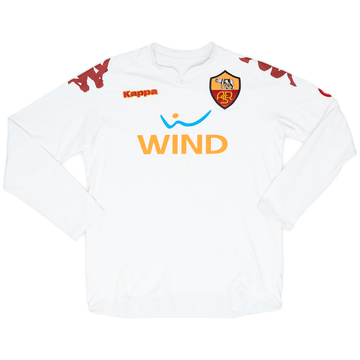 2008-09 Roma Away L/S Shirt - 7/10 - (XL)