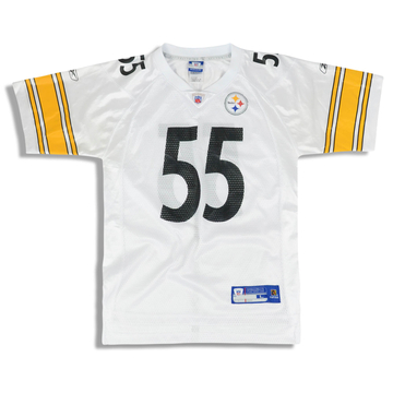 2005-06 Pittsburgh Steelers Porter #55 Reebok On Field Jersey (Away) Y