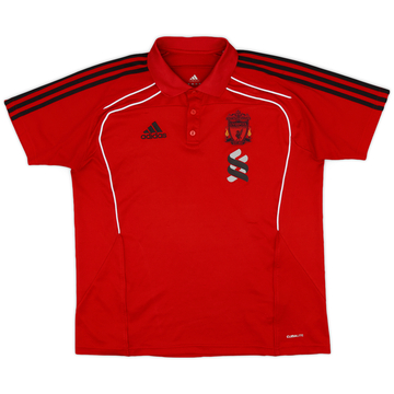 2010-11 Liverpool adidas Polo Shirt - 8/10 - (L)