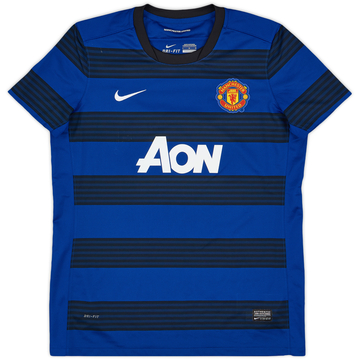 2011-13 Manchester United Away Shirt - 10/10 - (Women's L)
