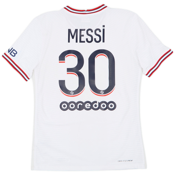 2021-22 Paris Saint-Germain Authentic Fourth Shirt Messi #30 - 6/10 - (M)