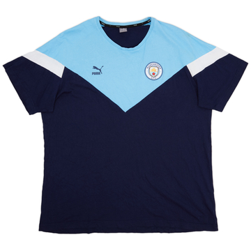 2019-20 Manchester City Puma Cotton Tee - 7/10 - (XXL)