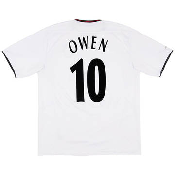 2003-04 Liverpool Away Shirt Owen #10 - 7/10 - (XL)